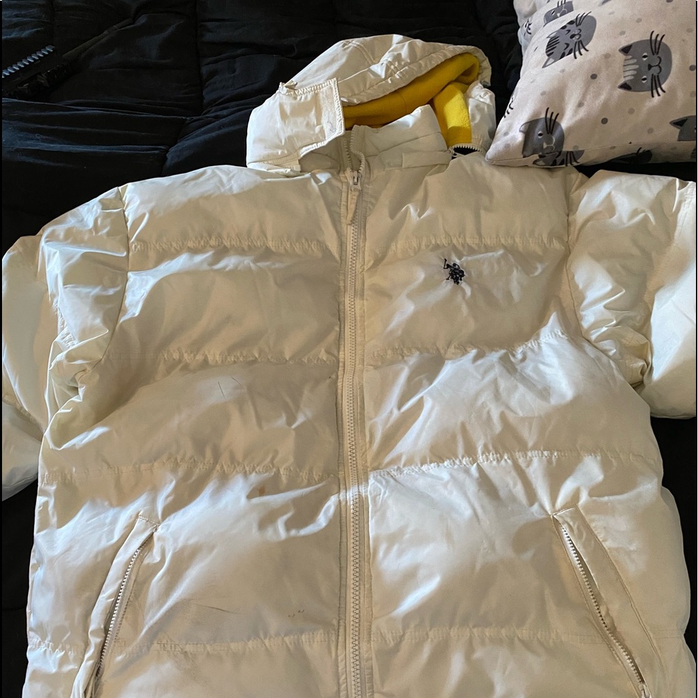 Polo puffy coat in great condition xxl